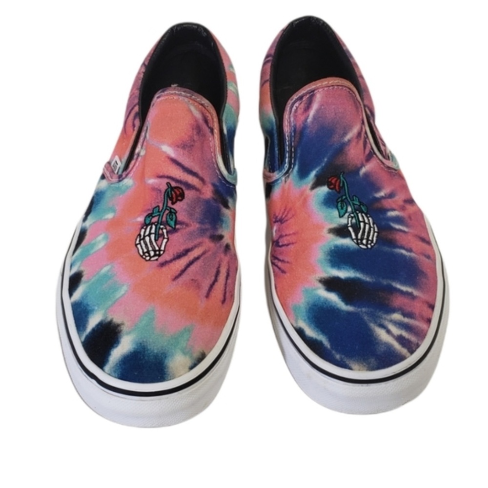 VANS GRATEFUL DEAD Trippy Tie Dye Slip-On Sneakers